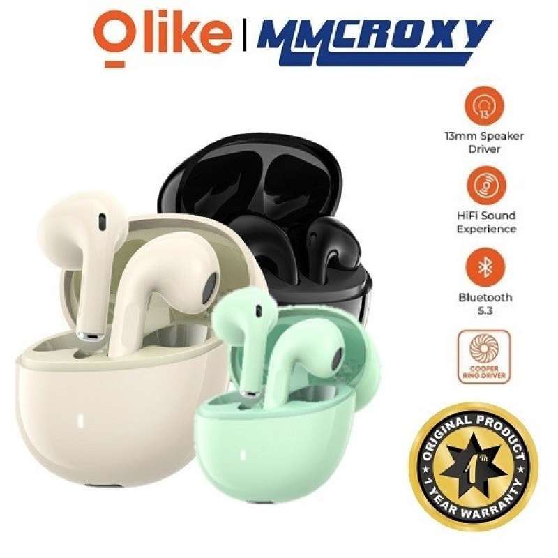 Promo Olike T111 Earphone Wireless Bluetooth 5.3 Tws Hifi Sound Experience Hijau Diskon 50 Di Seller Dr Barang Store Rawa Buaya Kota Jakarta Barat Blibli