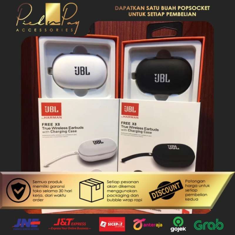 Jual Jbl Free X8 Tws Wireless Bluetooth Headset Jbl Free X8 Earbuds Di Seller Dr Barang Store Rawa Buaya Kota Jakarta Barat Blibli