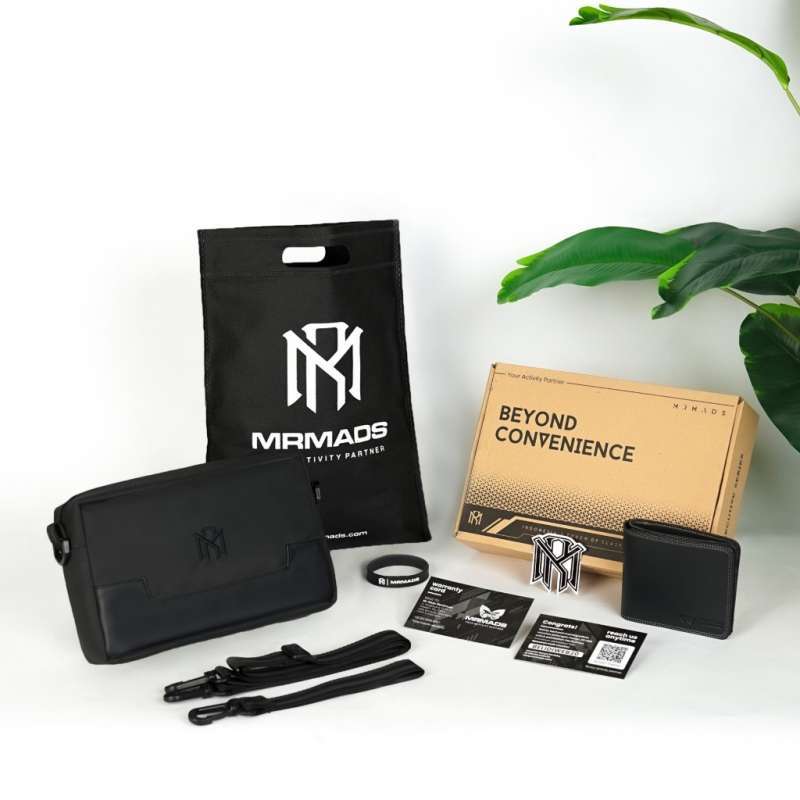 Promo Mr Mads Sling Bag Pria Marvin Clutch Bag Multyfungsi In