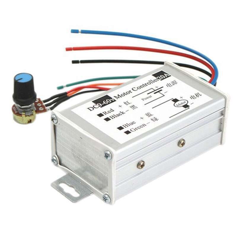 Jual Motor Speed Controller Dc9v 12v 24v 48v 60v 20a Pwm Motor Speed ...