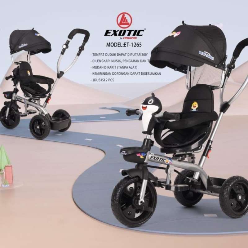 Baby shark tricycle online