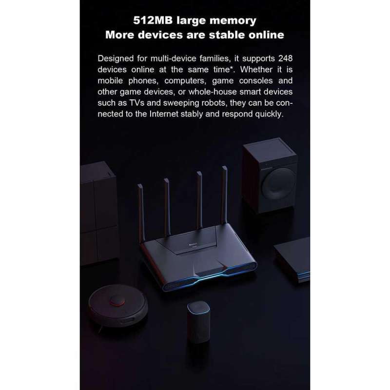 Harg Router Promo Wifi Pro Gaming Router Wifi6 5400 Mbps 160 Mhz 4k Ax5400 Router ...