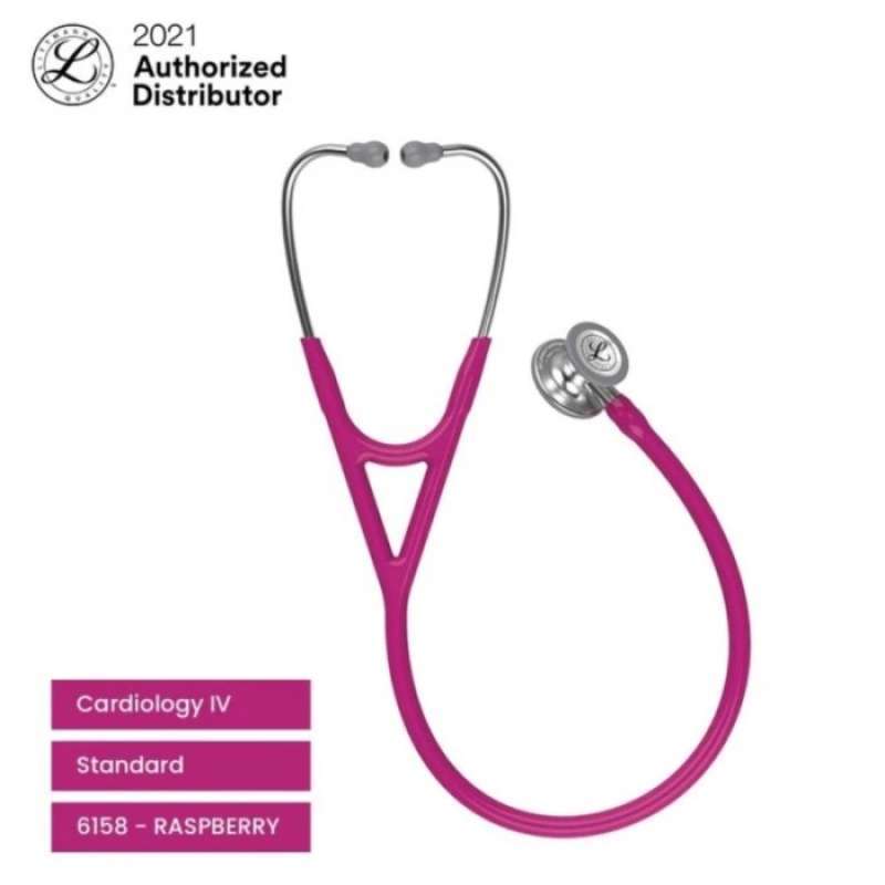 Promo 3m Littmann Cardiology Iv Stethoscope / Stetoskop Raspberry 6158