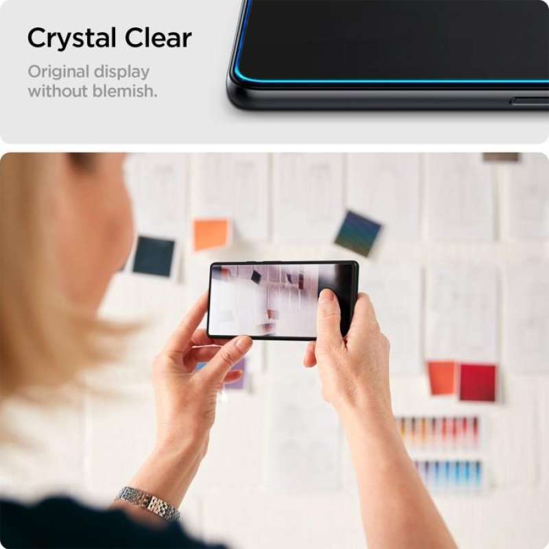 Tempered Glass Samsung Galaxy A14 5G Spigen Glas tR Slim Clear Cover