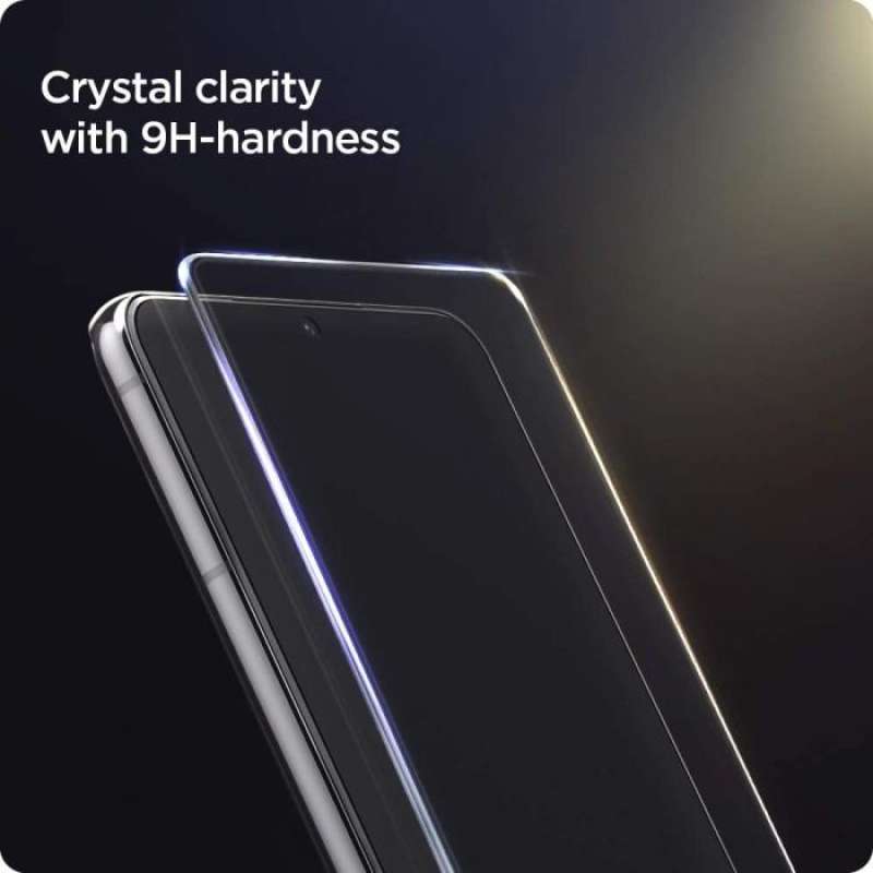 Tempered Glass Samsung Galaxy S21 Ultra S21 Plus Spigen Glas tR EZ Fit