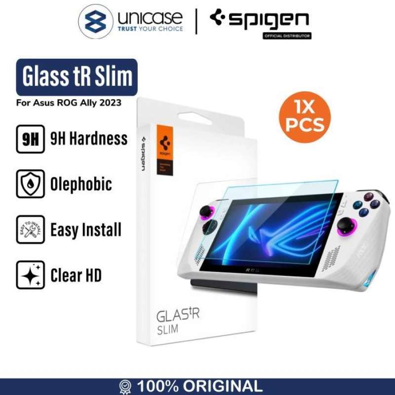 Spigen Asus ROG Ally (2023) Tempered Glass 1 Pack GlastR Slim - Transparency AGL07033