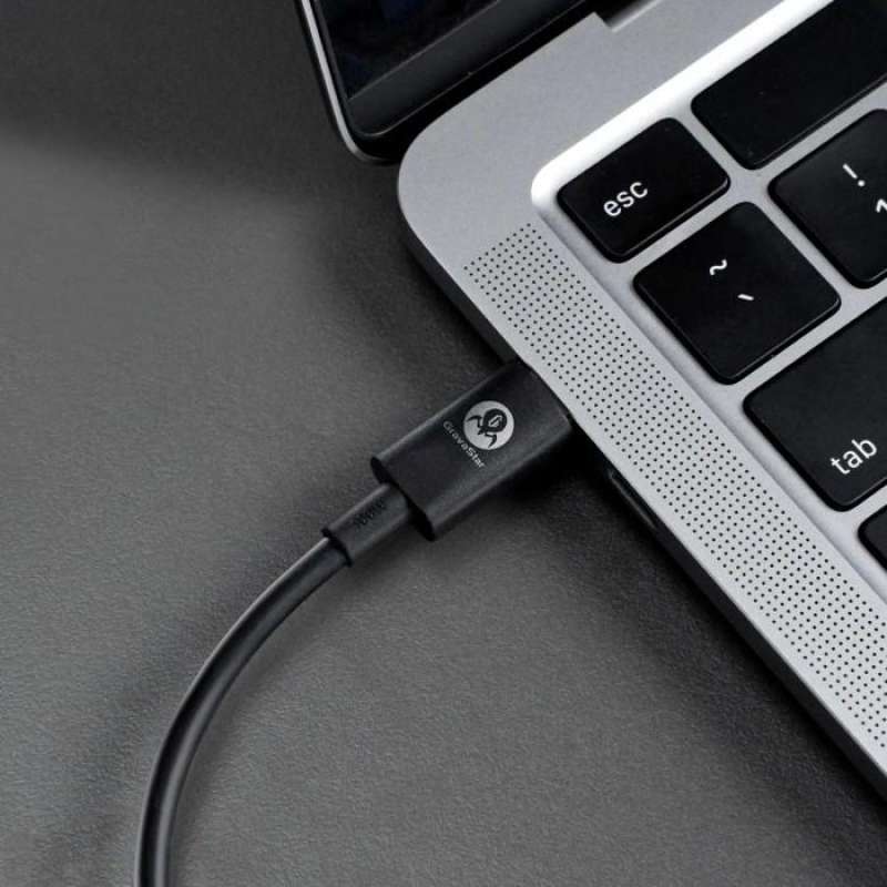 GravaStar USB-C 100W Charging Cable - Black GRAVASTAR TC_BLK