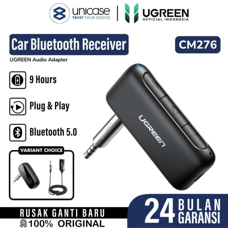 UGREEN Bluetooth Receiver 5.0 Audio Adapter - Black CM276 70303