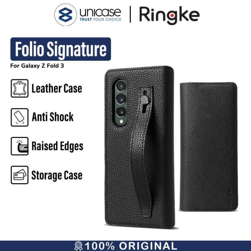 Case Samsung Galaxy Z Fold 3 Ringke Folio Signature Leather Flip Cover