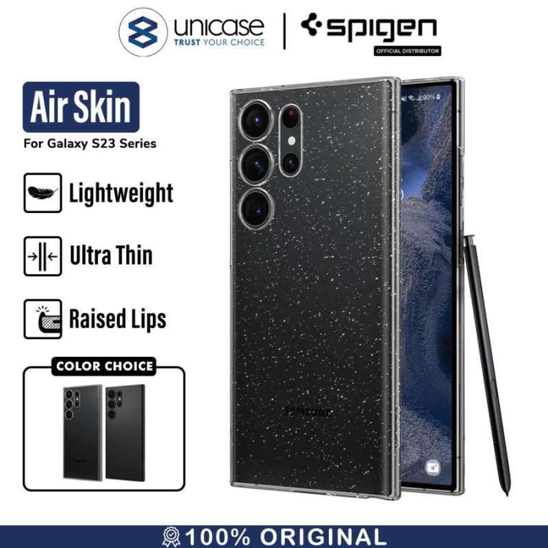 Case Samsung Galaxy S23 Ultra Plus Spigen Air Skin Thin Slim Casing