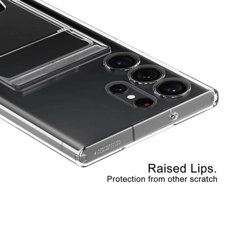 Case Samsung Galaxy S23 Ultra Plus Spigen Crystal Slot Card Holder TPU