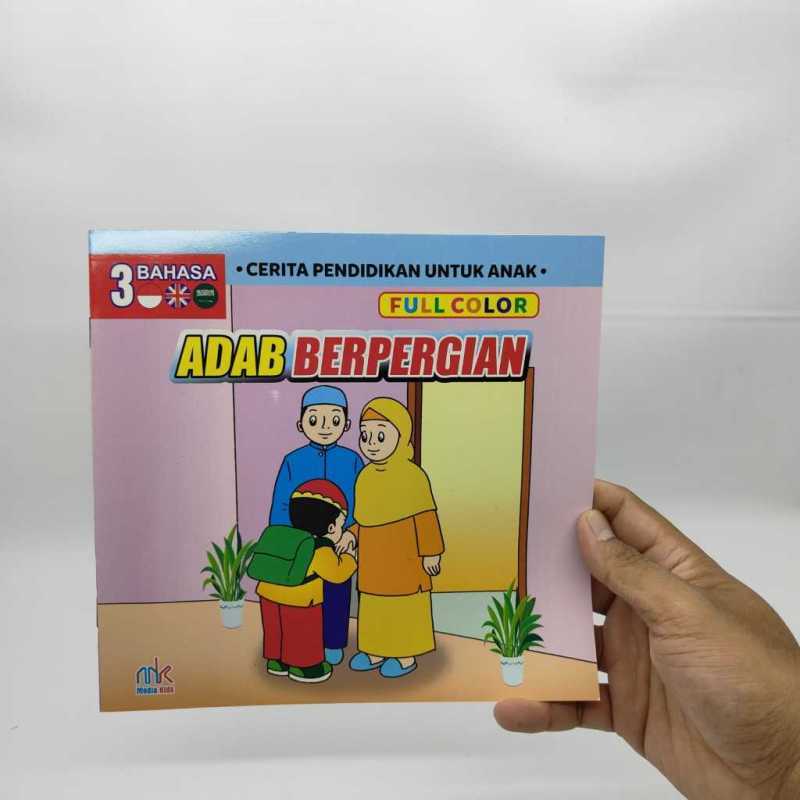 Jual Buku Cerita Adab Anak Islam Full Color Media Kids - Adab Berbicara ...
