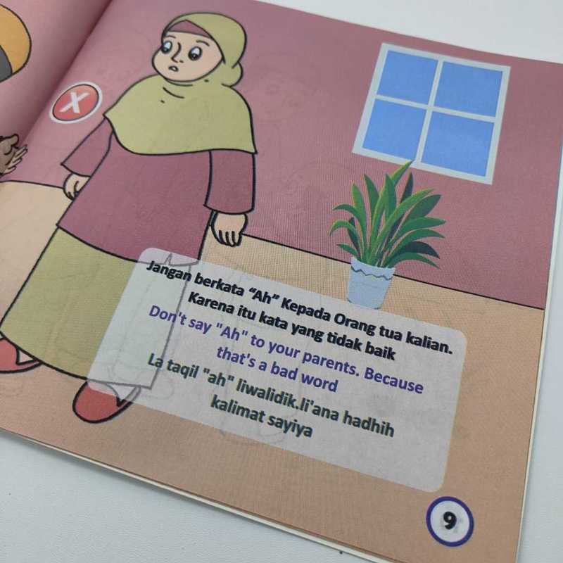 Jual Buku Cerita Adab Anak Islam Full Color Media Kids - Adab Berbicara ...