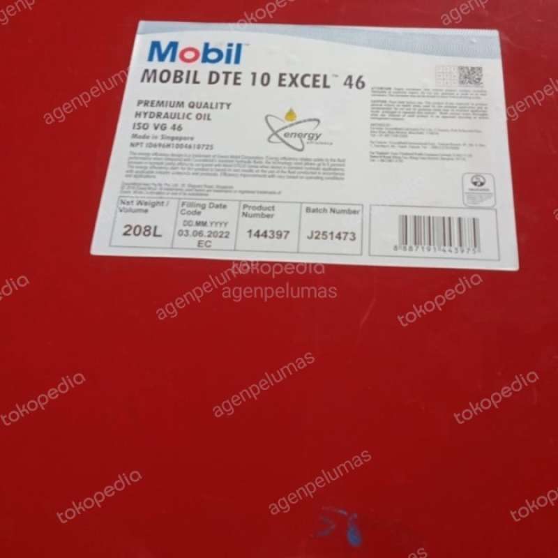Promo Oli Hidrolik Mobil Dte 10 Excel 46 Pelumas Iso Vg 46 Diskon