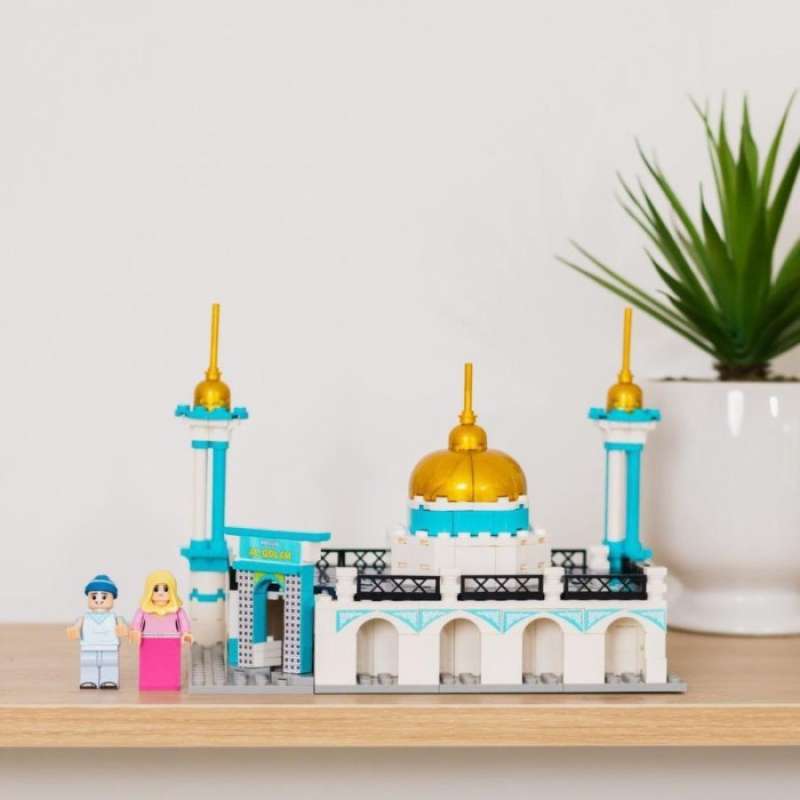 Jual Toys Hafiz Brick Mosque Masjid Alqolam Dan Masjidil Haram Di Seller Velvet Store