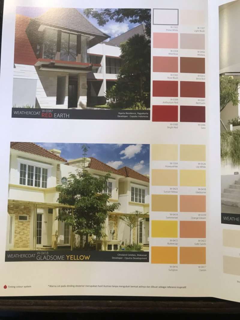 Jual Katalog Kartu Warna Mowilex Emulsion Exterior Di Seller Sweet Shop
