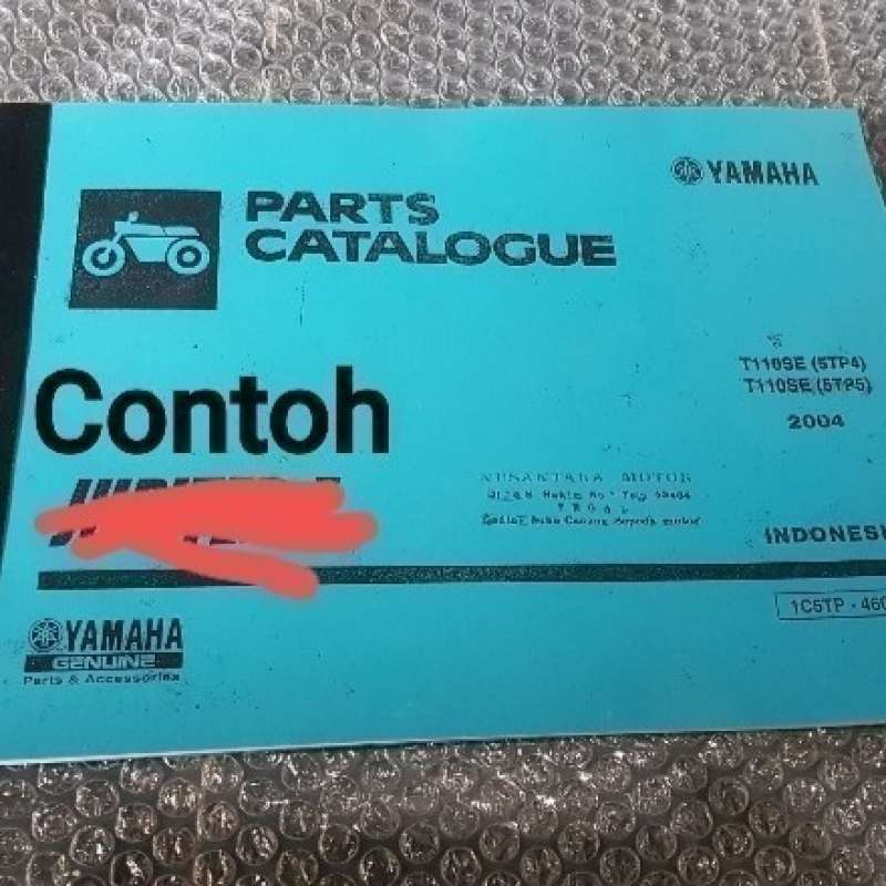 Jual Buku Part Katalog Catalog Copian Kawasaki Ninja 150 Rr New