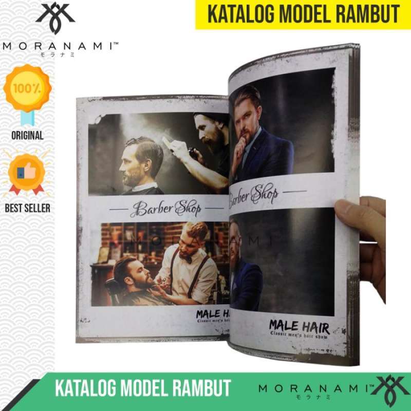 Jual Katalog / Catalog Buku Barber Model Potongan Rambut