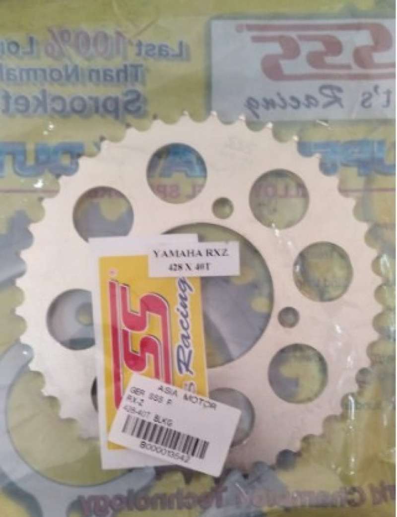 Promo Ger Sss Motor Yamaha Rxz King Byson Jup Belakang Ukuran 428 40t