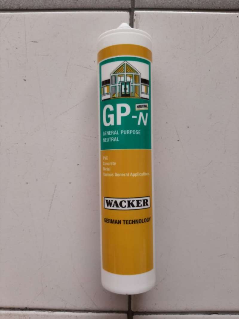 Promo Wacker Sealant Silicone Gp Netral Wacker Gp N - Clear Diskon 9% ...