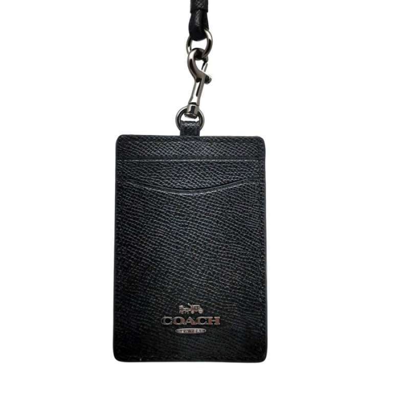 Jual Original Coach Id Card Holder Landyard Metal Logo Di Seller