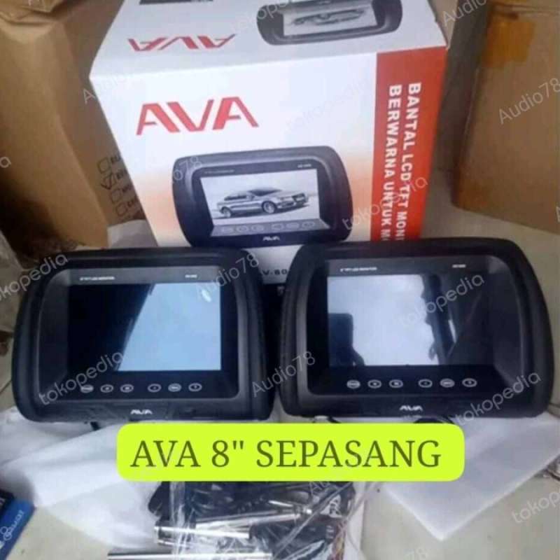 Jual Tv Monitor Headrest Mobil 8 Merk Ava, Sepasang Di Seller Suzuka