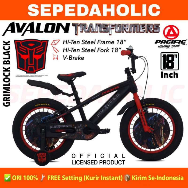 Transformer bike 18 inch cheap