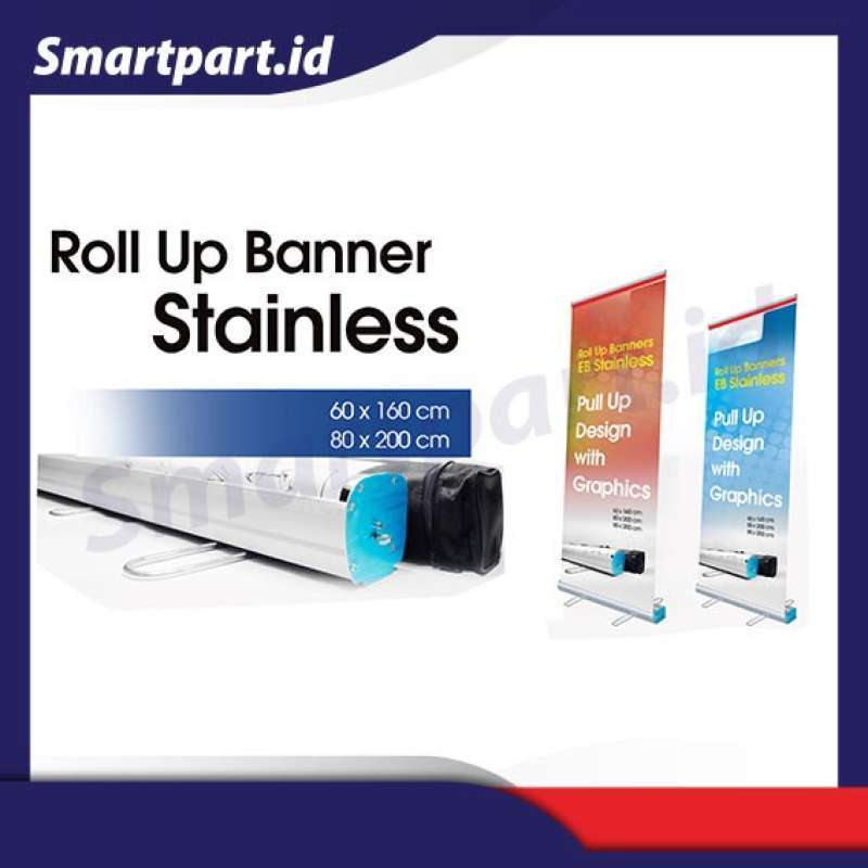 Jual Roll Up Banner Stainless Steel- Rangka Saja Di Seller Raindrop ...