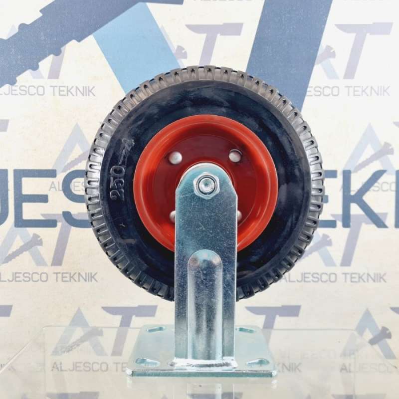 Jual Roda Heavy Duty 8 Inch Mati Karet Kembang Troli - Gerobak Di ...