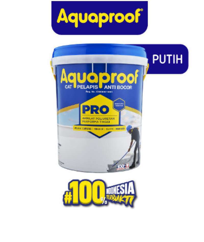 Jual Cat Tembok Anti Bocor Aquaproof Pro 4 Kg / Aqua Proof Pro 4 Kg Di