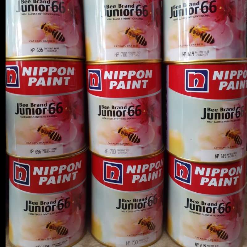 Jual Cat Kayu Dan Besi Nippon Paint Bee Brand Junior 66 1 Liter