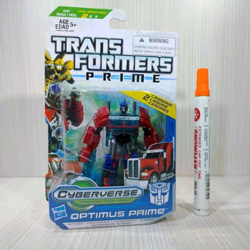 Jual Mainan Transformers Figure Transformer Optimus Prime Cyberverse By ...