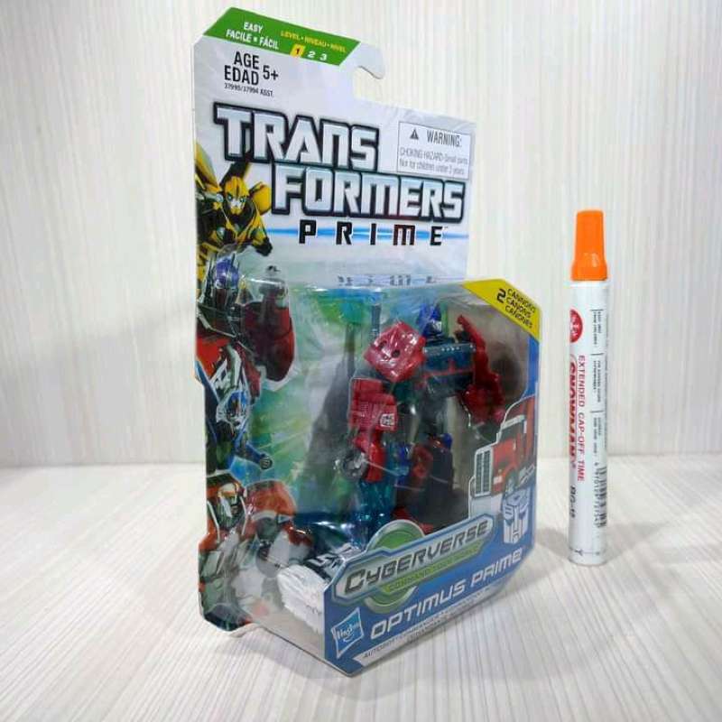 Jual Mainan Transformers Figure Transformer Optimus Prime Cyberverse By ...