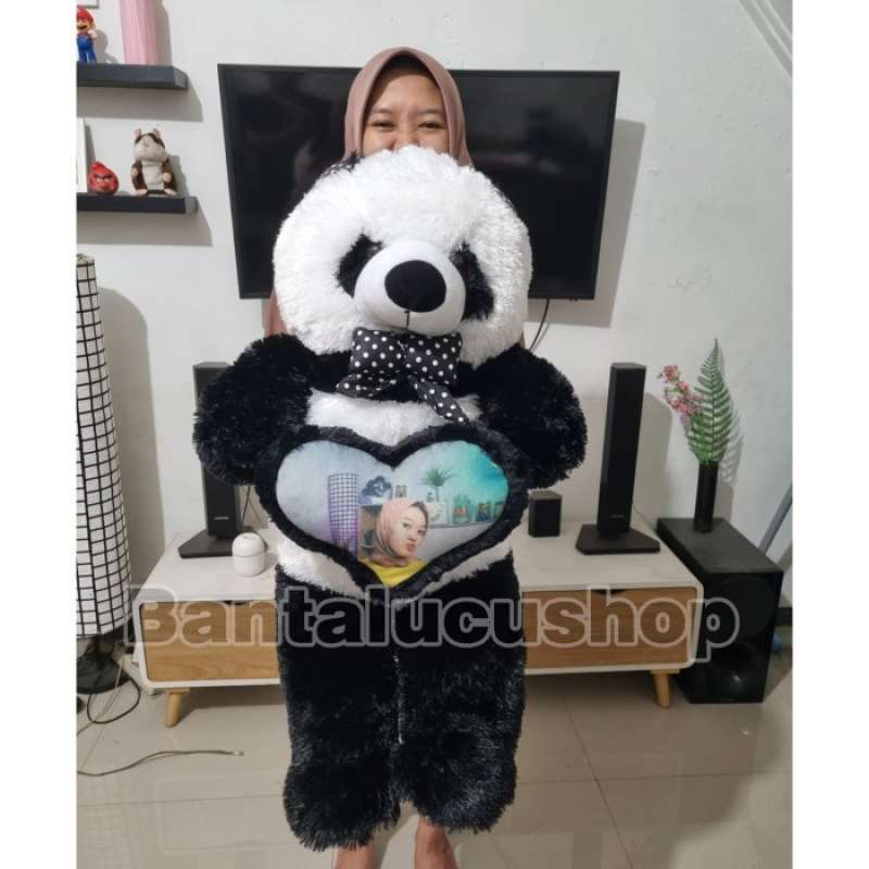 Promo Boneka Panda Jumbo Bisa Ukir Nama Dan Foto Custom Diskon 23% Di ...