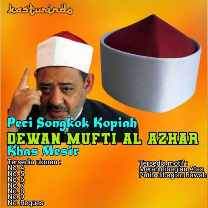 Jual Peci Songkok Kopiah Al Azhar Mesir Sufi Di Seller Zati Shop ...
