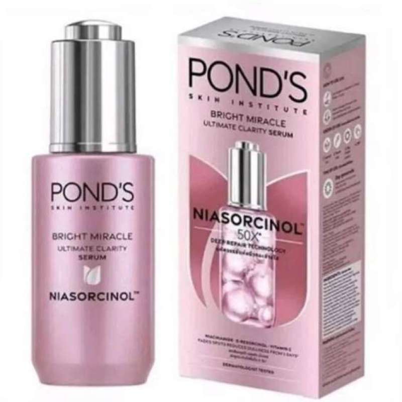 Sérum Pond’s Bright Miracle Night – Traitement Nuit Au Niasorcinol – 30g – Neuf