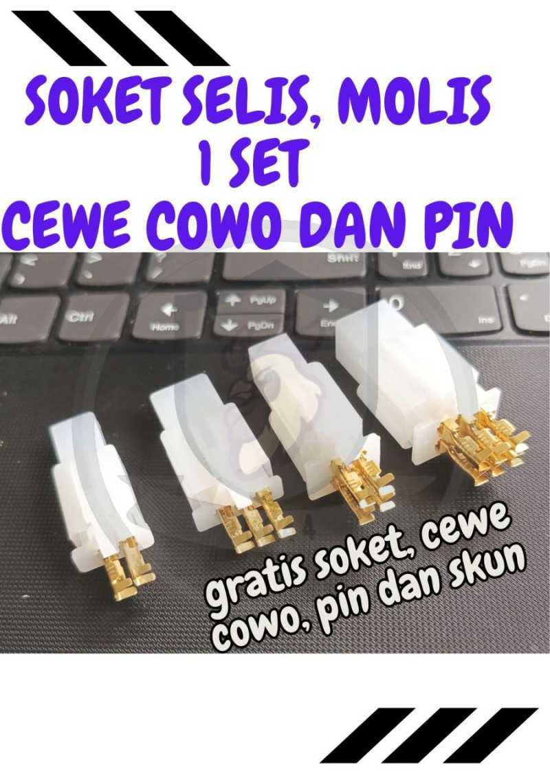 Jual (ce,co, Pin) Soket Set Sepeda Listrik,motor Listrik, Motor, Mobil ...