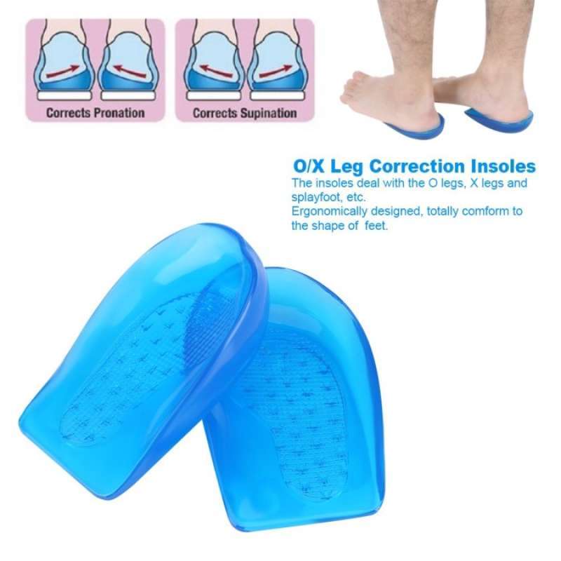 Jual Pronation Supination O/x Gel Insole Sol Sepatu Ortopedi Arch ...