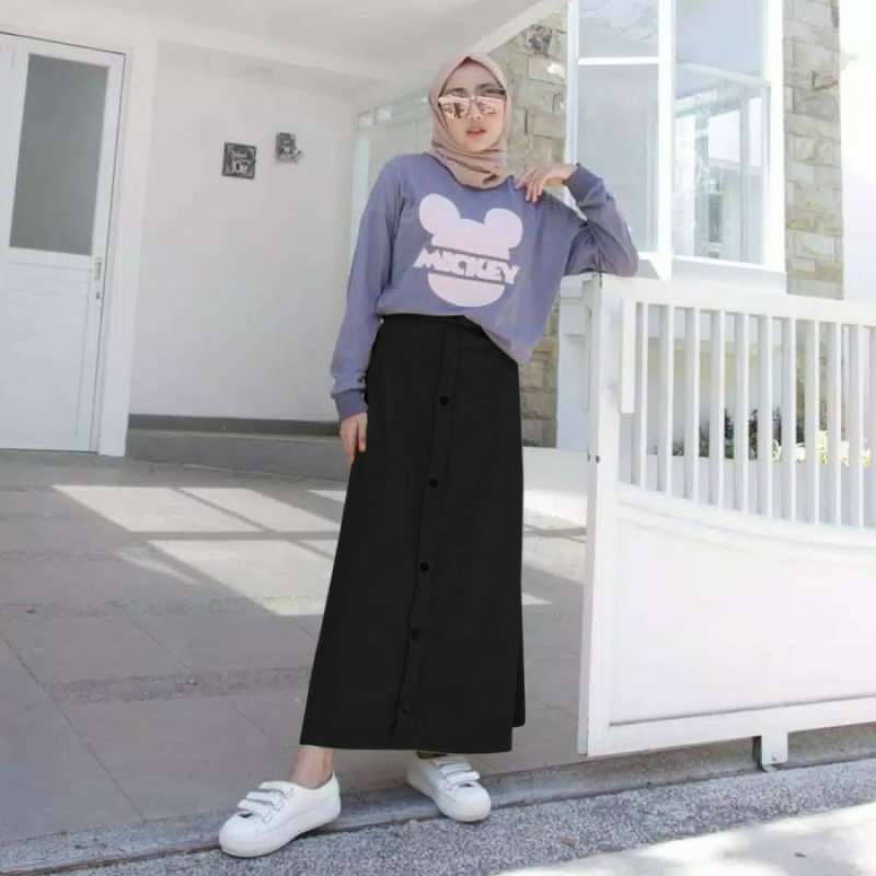 Jual Casual Button Skirt Rok Model Terbaru Kekinian Murah Putih Xxl Di Seller Winter Cengkareng Timur Kota Jakarta Barat Blibli