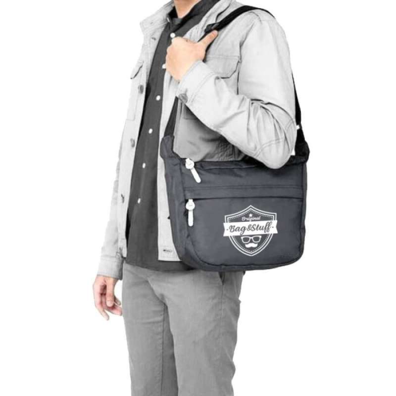 Jual 1 Buah Bag Stuff Allegro Sling Bag Pria Tas Selempang Ala Korea Hitam Di Seller Al3xa 3xpress Cibangkong Kota Bandung Blibli