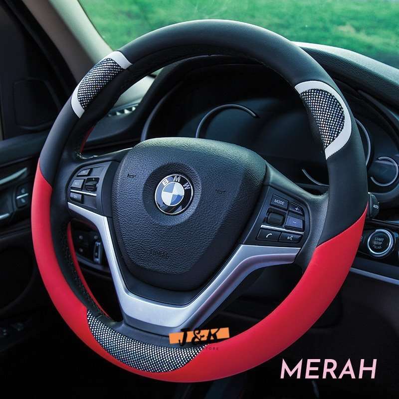 Promo Sarung Stir Mobil 06 Motif Panda / Cover Stir Mobil Panda Diskon ...