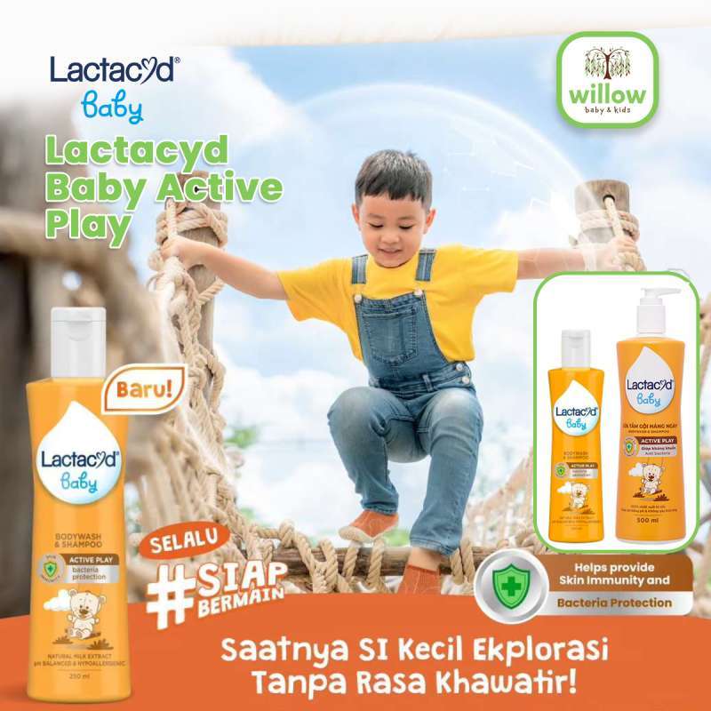 Jual Sabun Bayi Lactacyd Baby Active Play Di Seller Willow Baby
