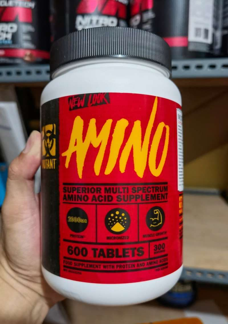 Promo Mutant Amino 600 Tablet Amino Mutant 600tablet Amino2000 Diskon ...