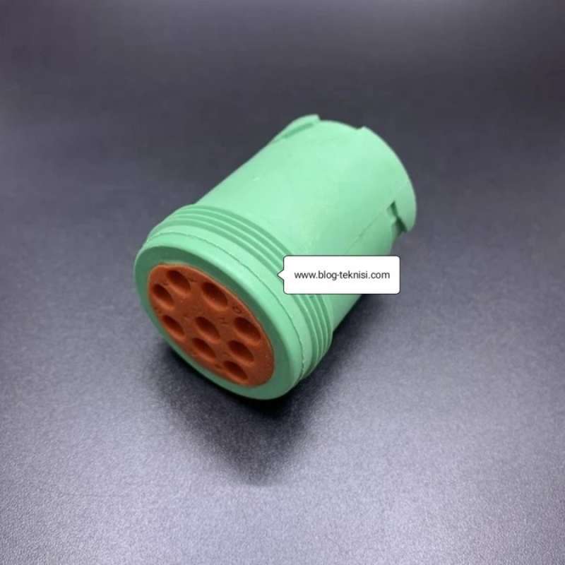Promo Hd14-9-1939p-p080 Green Round Male 9 Pin Diagnostic Connector