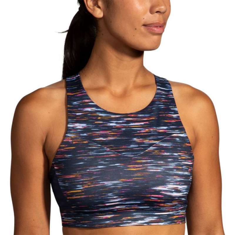 Brooks Women Running Drive Pocket Run Sport Bra Wanita [35008007800]