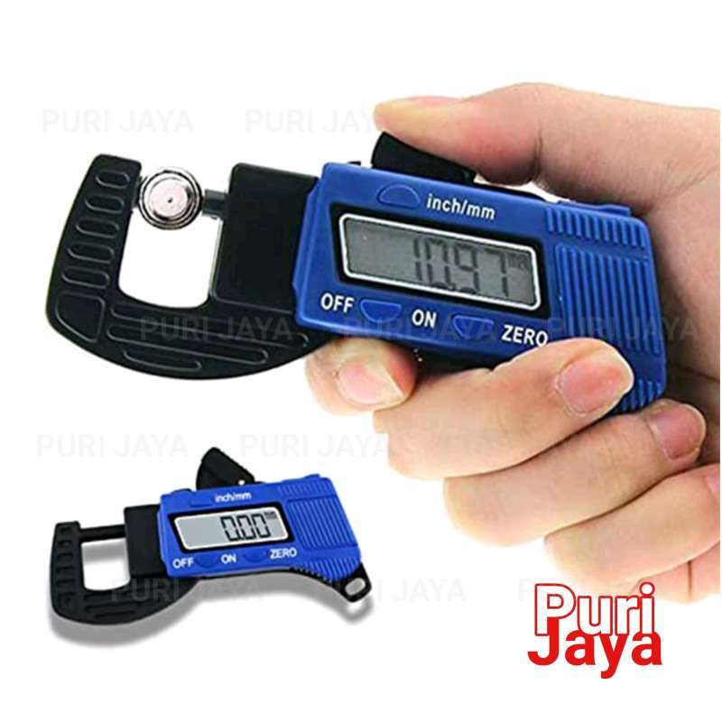 Jual Mikrometer Sekrup Digital 0.01mm 12.7mm Outside Micrometer