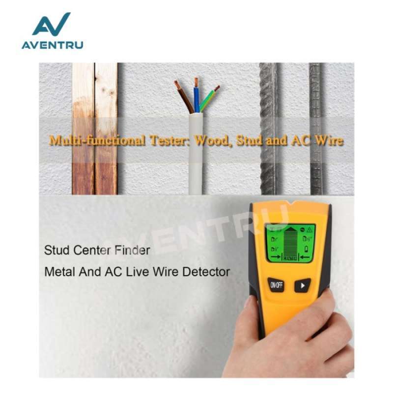 Promo Stud Center Finder Th210 Detect Metal, Wood And Ac Live Wire ...