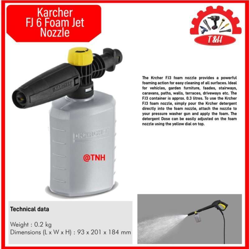 Promo Karcher |foam Nozzle Fj 6 / Fj6 Diskon 23% Di Seller Busabusi ...
