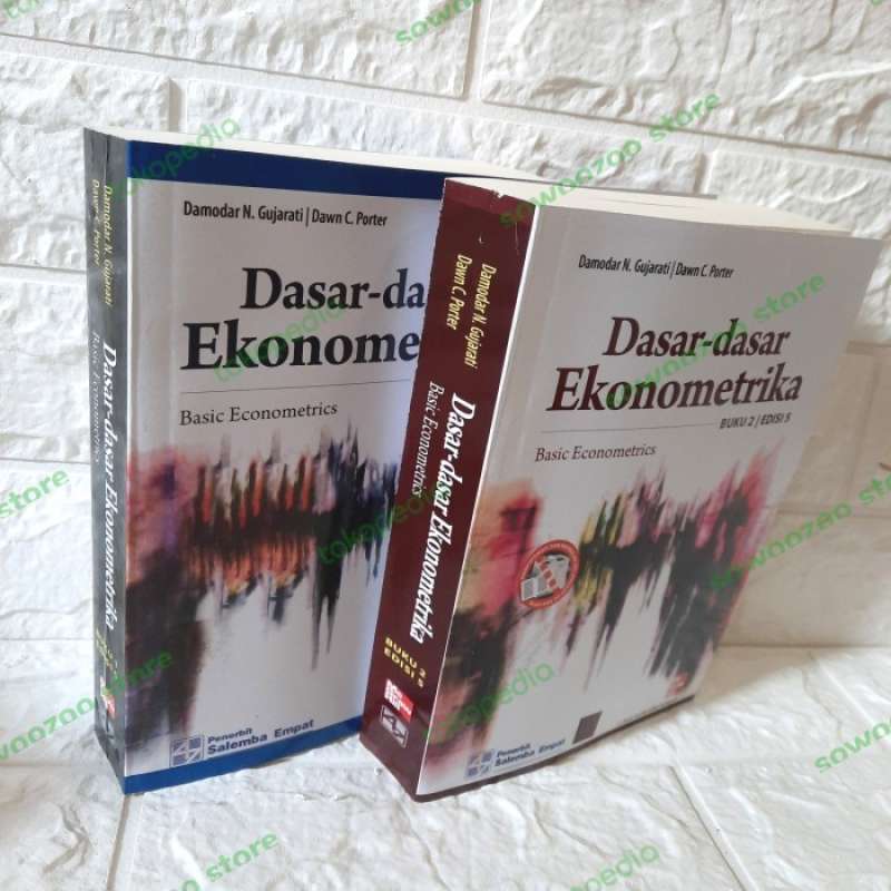 Jual Buku Dasar-dasar Ekonometrika 1 & 2 Edisi 5 - Damodar N. Gujarati ...