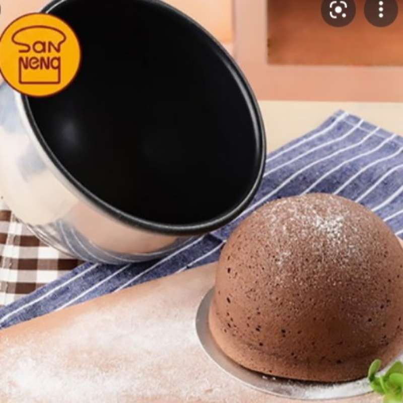 Promo Sanneng Sn6864 Half Sphere Cake Pan / Loyang Setengah Lingkaran